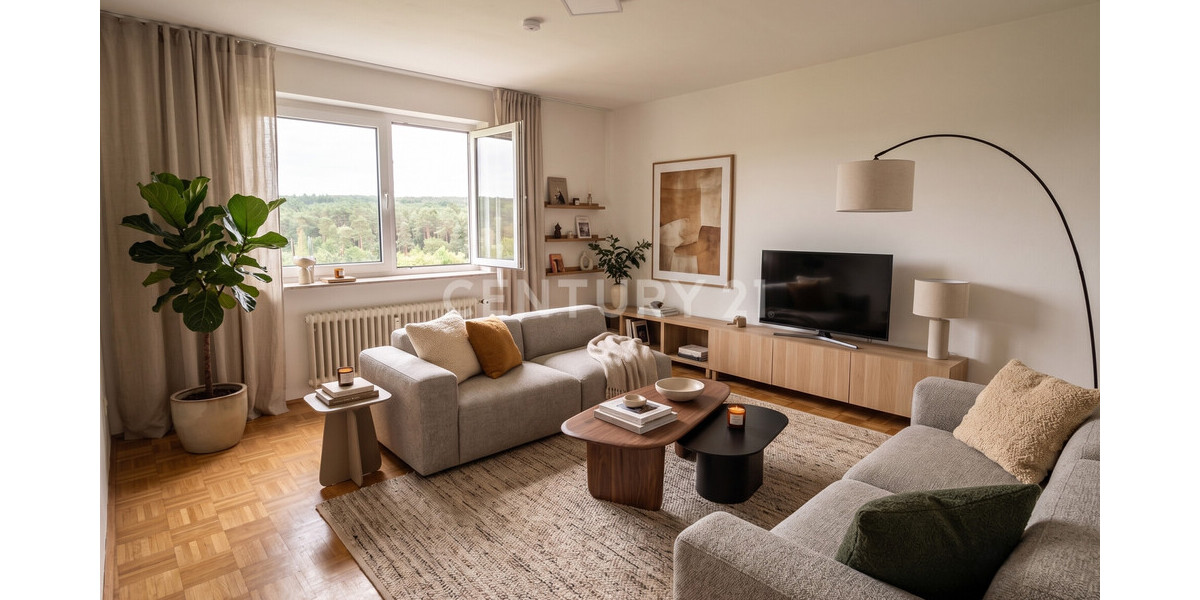 Wohnzimmer (Digitale Visualisierung)
